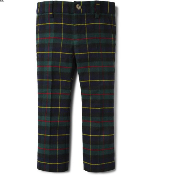 Janie and Jack Other - Janie & Jack Evergreen Plaid Pants 12 - 18 Months